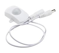 BIUDECO Controller Rilevatore a Infrarossi LED 5-24v Regolatore di Luce e Rilevamento Ir per Luci a Catena, Supporto Ritardo Regolabile 15-360s, Connettore Cc Maschio/femmina, Modulazione