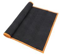 BIUDECO Coperta da Trasloco Nera Trapuntata Non Tessuto, Imbottitura Protettiva per Mobili Grandi, Coperte per Mobili da Trasloco Multifunzionali per Protezione Pavimenti e Trasporto