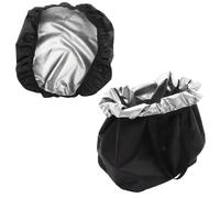 BIUDECO Copertura per Cestino Bici in Oxford Resistente Fodera con Elastico Protettivo per Cestini Anteriori e Posteriori Antipioggia e AntiGraffio per Mountain Bike e Ciclo Urbano