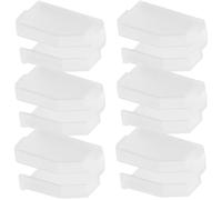 BIUDECO Copertura Protettiva per Puntina Giradischi 6 Pezzi in Plastica Resistente Antistatica Compatibile la Maggior Parte dei Modelli Protezione Stilo Duratura per Uso a lungo Termine