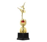 BIUDECO Coppa Balletto Danza Bambina con Statua Danzatrice e Base Solida Premio per Graduazione Asilo e Competizioni Danza Design Delicato e Fattura Fine per Bambine e Ragazze