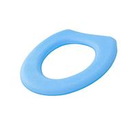 BIUDECO Copriwater in EVA e Tappetino Sedile Morbido e Spesso per Wc Comfort per Anziani e Donne Adatto per Bagno Colore Blu