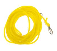 BIUDECO Corda Elastica Heavy Duty per Pesca con Doppio Moschettone Resistente e Portatile per Canne da Pesca e attività Outdoor Come Kayak e Immersioni Metri Giallo