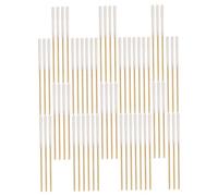 BIUDECO Cotone per Applicazioni Viso e Pulizia Cutanea, 60 Pezzi, Bastoncini in Cotone e Bambù, Assorbenti e Non Sfibranti, per Applicazioni Cosmetiche