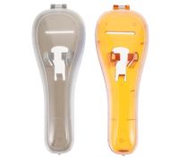 BIUDECO Custodia per Rasoio da Viaggio 2 Pezzi in PC Portatile per Protezione Lama Riduzione del Rischio di Danni per Uso Quotidiano e Zaino