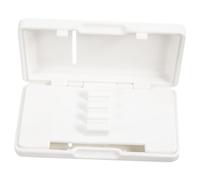 BIUDECO Custodia Porta-ance per Oboe 6 Scomparti Bianca, Scatola Porta Ance Portatile Doppio Strato, Contenitore Accessori per Strumenti Musicali a Fiato per Protezione e Trasporto Ance