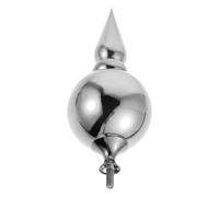 BIUDECO Flagpole Finial Ball Topper in Acciaio Resistente per Uffici e Eventi Governativi Ornamento per Asta Bandiera Interno ed Esterno Sostituzione Elegante e Duratura per Esposizioni