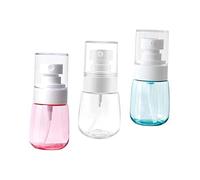 BIUDECO Kit 3 Pezzi Bottiglie Spray da Viaggio 30ml Riutilizzabili e Portatili in Pp + Petg, Bottiglie Vuote per Travel e Back To School Party Colore Casuale