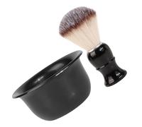 BIUDECO Kit da Barba per Uomo Pennello e Ciotola da Barba di Pulizia per Rasatura Portatile per Rasatura Quotidiana