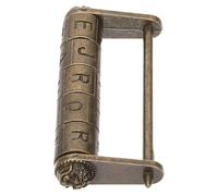 BIUDECO Lucchetto Cinese Antico a Combinazione Codice di Accesso Serratura in Lega di Zinco Stile Retrò per Cassetti e Scatole Design Vintage Resistente e Decorativo