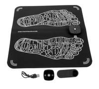 BIUDECO Massaggiatore per Piedi Microcorrente Usb, Cuscino Massaggiante in Abs e Pu, 6 Tecniche di Riflessologia per Alleviare Dolori Muscolari e Migliorare la Circolazione Colore Casuale