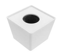 BIUDECO Microfono Portatile Bandiera Logo Supporto Per Microfono Tavolo Per Interviste Discorsi e Registrazioni Materiale Abs Resistente e Facile Trasportare