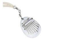 BIUDECO Mini Kalimba Note Trasparente con Cordino Thumb Piano Portatile per Principianti e Musicisti Strumento Musicale Dito Durata e Facile da