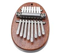 BIUDECO Mini Kalimba Portatile Legno e Inox Thumb Piano Compatto e Durevole con Suono e Design Ergonomico Strumento Musicale per Principianti e Decorazione