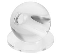 BIUDECO Palla da Allenamento per Biliardo Trasparente con Foro Strumento di Correzione del Colpo da Snooker Palla da Biliardo Portatile per Miglioramento Tecnica e Precisione Stecca