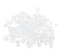 BIUDECO Paracolpi Trasparenti in Gomma per Sportelli Armadietti e Cassetti Set 100 Pezzi 5-8Mm Supporti Antiscivolo per Mobili e Piani in Vetro Protezione Silenziosa per Tavoli e