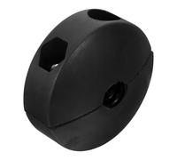 BIUDECO Paraurti che Previene Grovigli e Facilita L'uso in Gomma Nero per Avvolgitubo Automatico, Accessorio per Tubo Olio e Giardino, Sfera di Arresto Resistente