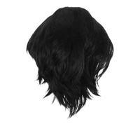 BIUDECO Parrucca corta da cosplay: parrucche leggere da 30 cm per giochi di ruolo in maschera - da cosplay per giochi di ruolo anime e feste.