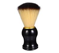 BIUDECO Pennello da Barba in Legno la Cura della Barba Maschile Setole di Nylon a Due Toni, per Esfoliare e Formare Schiuma Durante i Viaggi in Situazioni di Lavoro Colore Casuale