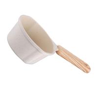 BIUDECO Pentola Piccola per Latte 250ml in Metallo Resistente al Calore con Beccuccio per Versare Olio, Padella Multifunzionale Salvaspazio per Fondere Burro e Scaldare Salsa in Cucina