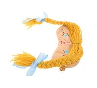 BIUDECO per Dormire Kawaii Nera con Fascia Elastico Maschera Occhi Riposo per Viaggi e Pisolini Copertura Oscurante Morbida e Leggera per Ragazze e Viaggi in Aereo