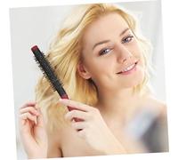 BIUDECO Pettine per in Legno Massello Spazzola Styling Multifunzione con Setole in Nylon e Tubo in Alluminio Mini Hair Roller per e Personale Massaggio Capelluto e Acconciatura Facile