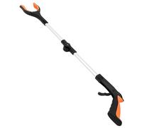 BIUDECO Pinza Raccolta Rifiuti Pieghevole in Alluminio e Abs Strumento Casa e Esterni Pratica per Anziani Presa Sicura e Maneggevole