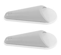 BIUDECO Porta Forbici Magnetico da 2 Pezzi Supporto Traspirante in Plastica, Organizer Salvaspazio per Forbici da Cucina, Giardino e Ufficio, Contenitore Versatile per Frigorifero,