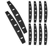 BIUDECO Protezione per Coltelli da Cucina in Acciaio Inox 20 Pezzi, Guaina Coprilama Curva per Tagliapizza a Mezzaluna, Custodia Sicura per Trasporto e Conservazione in Cucina e