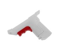 BIUDECO Pulsante Sgancio Rapido Sponda Letto Paziente in Plastica Bianca Gruppo Cerniera Pieghevole e Staffa di Fissaggio, Kit Meccanismo Pieghevole per Regolazione e Sicurezza