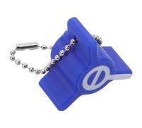 BIUDECO Regolatore Angolo di Cocca Freccia Blu con Chiave per Allineamento Impennaggio, Correttore Posizione Impennatura per Tiro Sportivo e Pratica