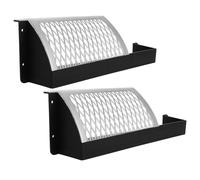 BIUDECO Rete per Calcio Balilla Scatola Porta Palline in Plastica 2 Pezzi per Uso Ricreativo e Competitivo su Tavoli da Gioco