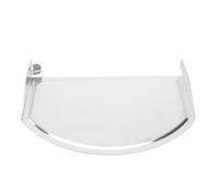 BIUDECO Ripiano Laterale in Lega di Alluminio per Griglia Barbecue Scaffale Portaoggetti Leggero e Portatile Ripiano per Spezie e Accessori Barbecue da Esterno Supporto Resistente Argento