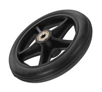 BIUDECO Ruota Anteriore di Ricambio per Sedia a Rotelle 8 Pollici, Pneumatico Resistente per Uso Domestico e Ospedaliero, Accessorio per Sostituzione Rapida e Guida Stabile su Vari