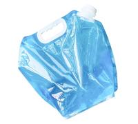 BIUDECO Sacca per l'Acqua da Campeggio Pieghevole 5L Rubinetto Integrato Contenitore Portatile per l'Acqua da Esterno Accessorio per Forniture da Campeggio e Viaggi all'Aperto