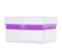 BIUDECO Scatola Plastica per Conservazione Pipette con Coperchio Porta Puntali Pozzetti per Laboratorio Organizer Resistente per Accessori di Pipettaggio e Tubetti di Campionamento