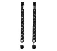 BIUDECO Segnapunti in Plastica Nero Set da 2 per Calcio Balilla, Facile da Installare e Versatile per Vacanze Estive su Tavolo da Foosball