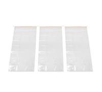 BIUDECO Set 3 Pezzi Sacchetti Antipolvere per Chitarra Acustica e Strumenti Verticali, Impermeabili, Pieghevoli in Plastica Chiusura a Cordoncino per Concerti e Prove