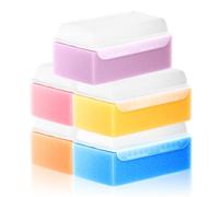 BIUDECO Set 5 Pezzi Spazzole per Capelluto in Spugna Colorata, Spazzole la Crosta Lattea e Scrub da Bagno, Accessori Sensoriali per Bagnetto la Pulizia Delicata Colore Colore Casuale