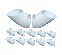 BIUDECO Set da 12 Vasi a Rete in Plastica per Balcone Metodo di Coltivazione Senza Terra da Interno ed Esterno Tazze per Piantare Verdure con Gestione Efficiente dell’Acqua