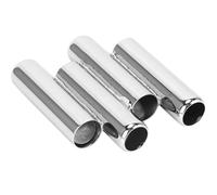 BIUDECO Sintonizzatore a Soffio per Violino e Mandolino in Metallo, Accordatore Portatile per Strumenti Musicali come Violoncello ed Erhu