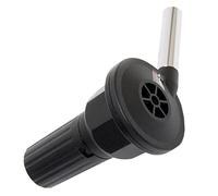BIUDECO Soffiatore Elettrico per Barbecue Portatile Abs e Alluminio Ventilatore per Accensione Braciere Bbq Strumento per Camping e Picnic Impugnatura Ergonomica Resistente e Compatto