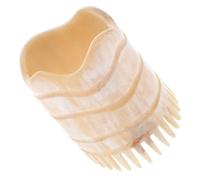 BIUDECO Spazzola Massaggiante in Corno con Denti Pettine per Pulizia e Lavaggio del Capelluto Stimola la Circolazione e Favorisce la Ergonomico e Liscio