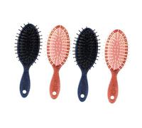 BIUDECO Spazzola per Chioma Ovale 4 Pezzi Cuscinetto d Aria Portatile in Ps, Design Speciale e Artigianato Fine, Adatta per Massaggio Confortevole del Capelluto