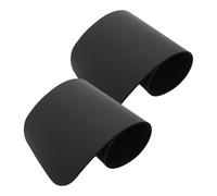 BIUDECO Tappetino Antirumore per Tapis da Pavimento in Pelle 70X28 CM Set 2 Pezzi Cuscinetti Fonoassorbenti e Ammortizzatori per Palestra e Allenamento Domestico