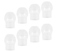 BIUDECO Tappi Auricolari Morbidi e Precisi 8 Pezzi per Stetoscopio in Silicone per Comfort Eccezionale a Forma di Zucca Nelle Lunghe Ore di Esami
