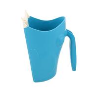 BIUDECO Tazza Bagnetto per Tpe Morbido Design Curvo Antigoccia per Ragazzo Ragazza e Facilità d Uso con Presa Protezione del Capelluto Sensibile per Doccia e Lavaggio