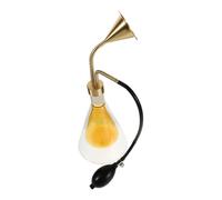 BIUDECO Tester di Fragranze per Oli Essenziali in Vetro, Essential Oil Diffuser Flask Portatile, Flacone per Profumi e Uso in Spa, Stile Elegante, Colore Interno Casuale Colore Casuale