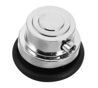 BIUDECO Tirante Per Rullante e Grancassa in Lega Di Alluminio Argentato, Accessorio Per Batteria Design Rotondo Portatile, Blocchetto Per Tamburo Stabile e Installazione Rapida Per Batteristi