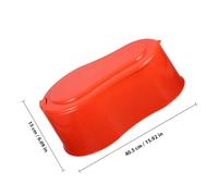 BIUDECO Toilette Portatile Robusta in PVC Ispessito per Campeggio e Cantieri Design Salvaspazio per Uso Temporaneo Pratica e Facile da Trasportare per Emergenze e Viaggi Colore Casuale
